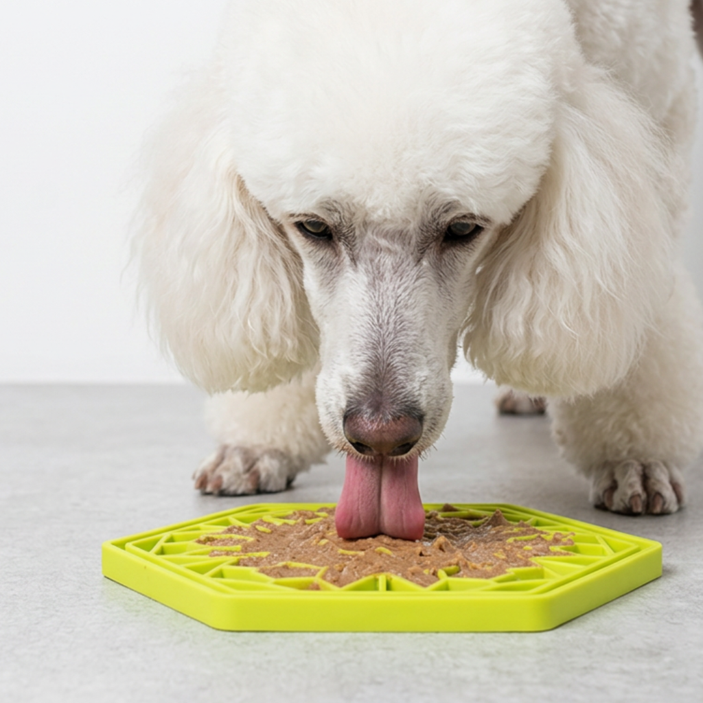 Kaip naudoti SmoothieDog ant laižymo kilimėlio: idėjos, deriniai ir praktiniai patarimai