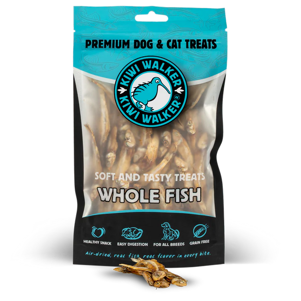 Džiovintos žuvytės - skanėstas šunims