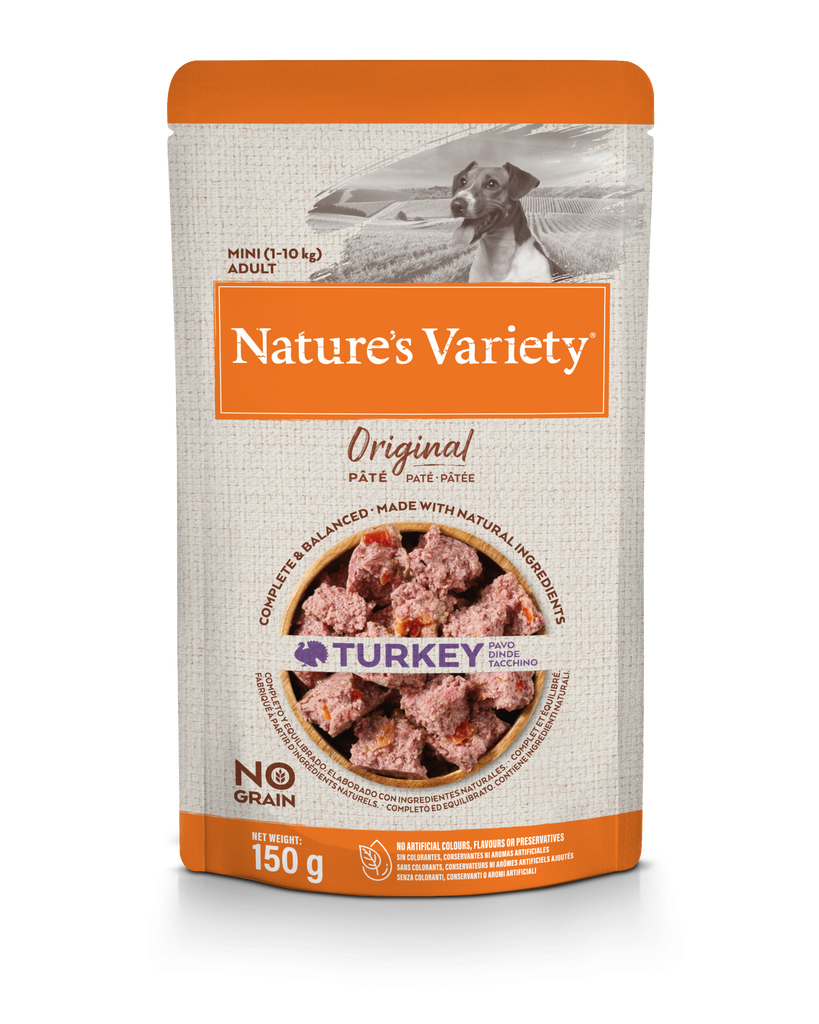 Kalakutienos su vitaminais konservas (150 g) | Nature's Variety Original