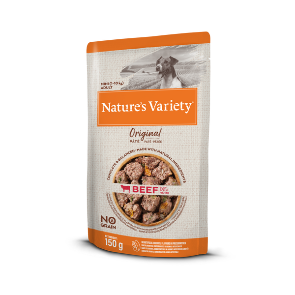 Jautienos su vitaminais konservas (150 g) | Nature's Variety Original