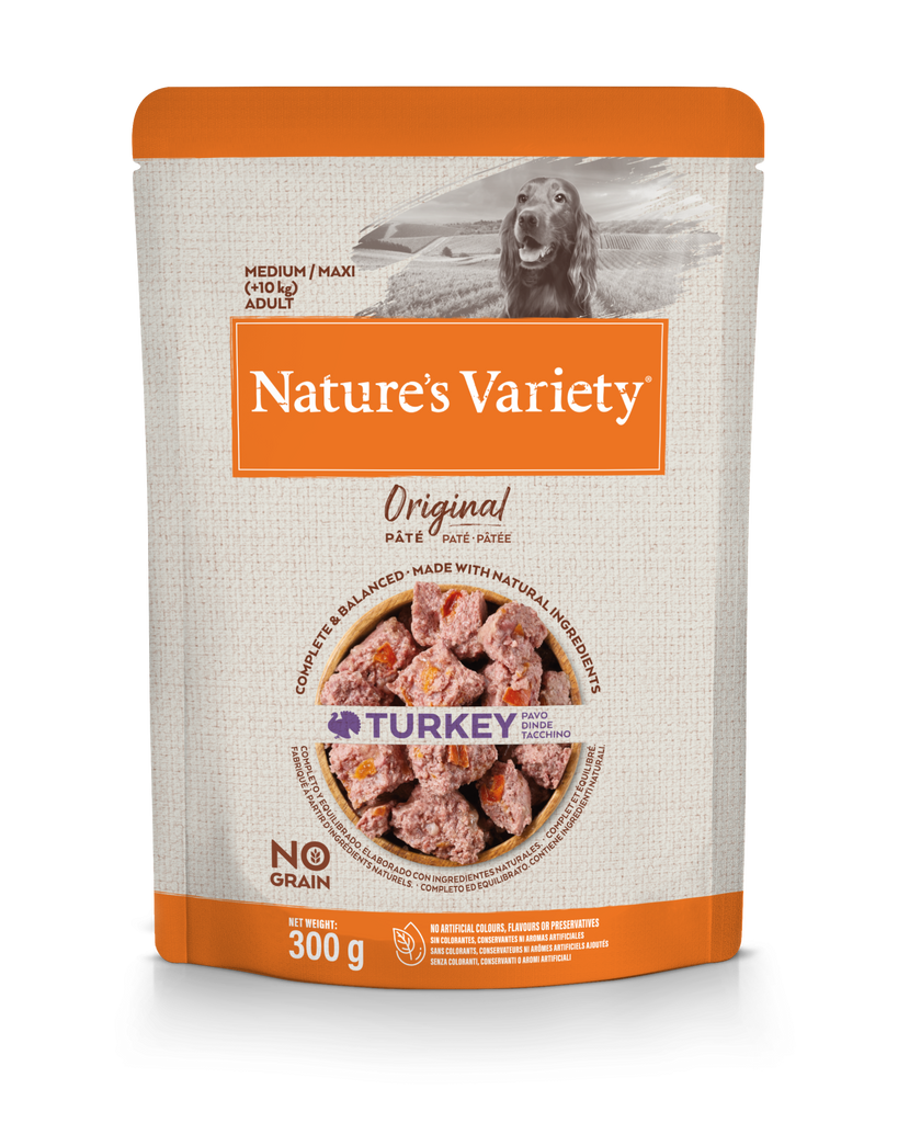 Kalakutienos su vitaminais konservas (300 g) | Nature's Variety Original