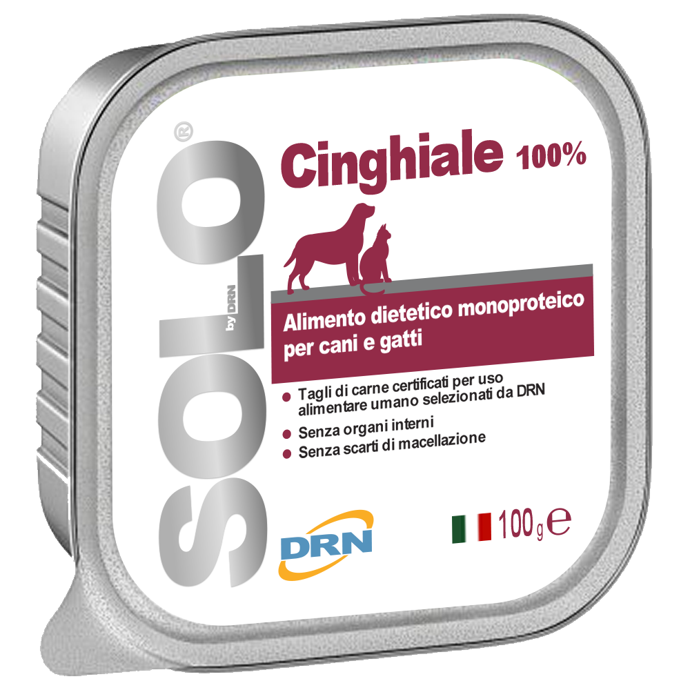 100% šernienos konservas (100 g) | SOLO Cinghiale