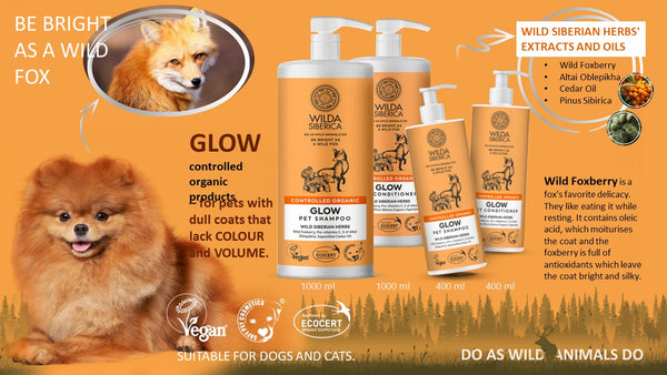 Glow pet kondicionierius (400 ml) | Wilda Siberica
